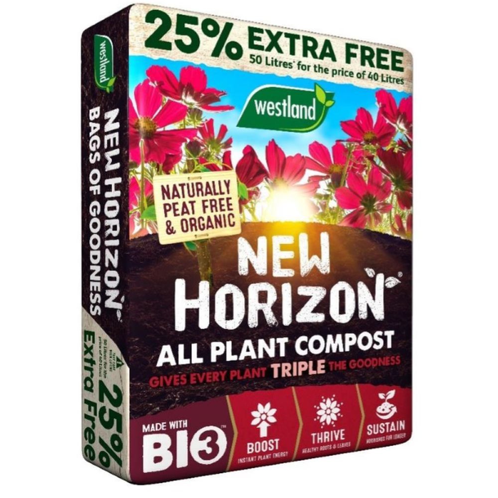 New Horizon Peat Free 25% Flash
